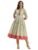 Silk Calf Length Embroidered Anarkali Kurti for Women