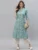 Women Floral Print Viscose Rayon A-line Kurta  (Blue)